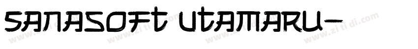 Sanasoft Utamaru字体转换